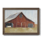 Rustic Red Barn I Premium Framed Canvas- Ready to Hang