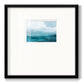 Azure Rising IV - Double Matboard Framed Print