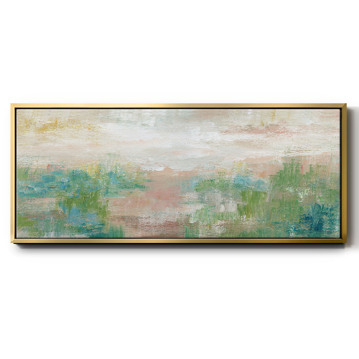 Sea Oats II - Floater Framed Canvas Print