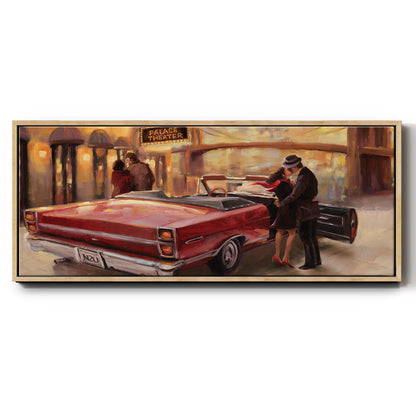 Into You - Floater Framed Canvas Print