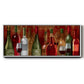 Wine Tasting - Floater Framed Canvas Print
