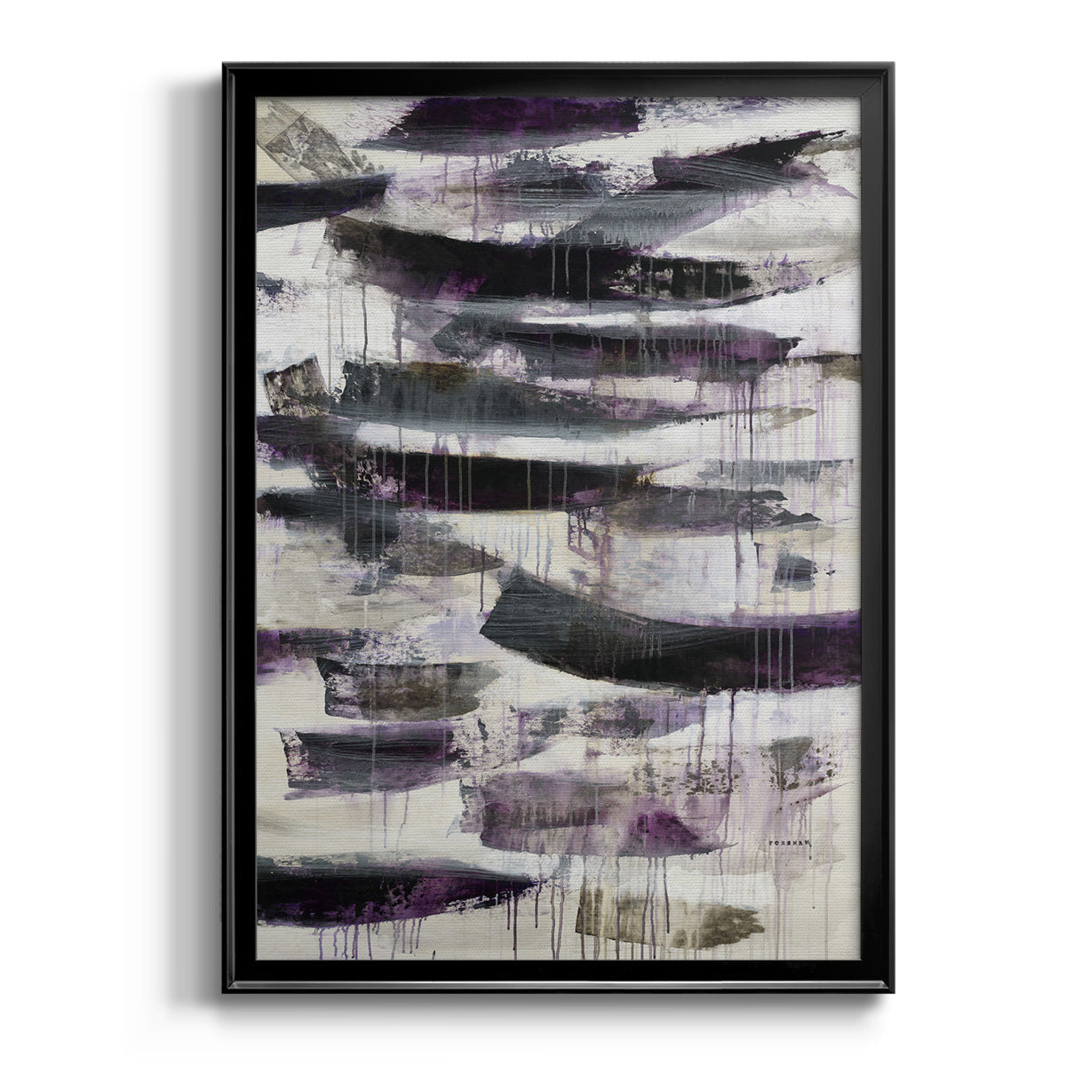 Helix #2 - Modern Framed Canvas Print