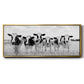 Grazing Pasture - Floater Framed Canvas Print