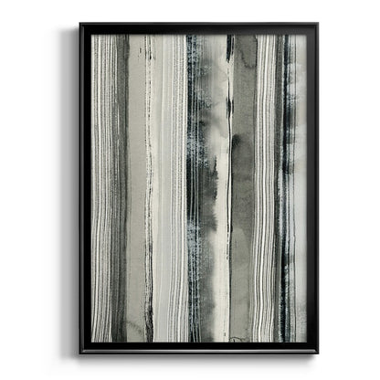 Differing Parallels I - Modern Framed Canvas Print