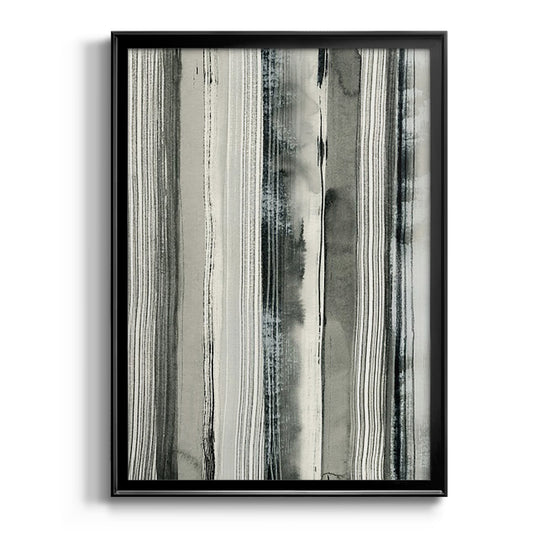 Differing Parallels I - Modern Framed Canvas Print