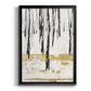 Gilded Winter II - Modern Framed Canvas Print