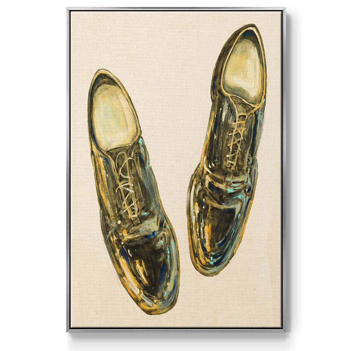 The Shoe Fits I V1 - Framed Premium Gallery Wrapped Canvas L Frame - Ready to Hang