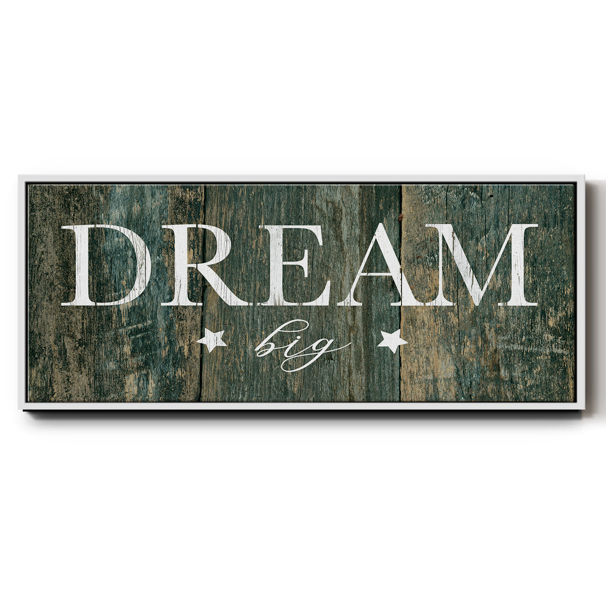 Dream Big - Floater Framed Canvas Print