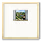 Tuscan Red and Vineyard - Double Matboard Framed Print