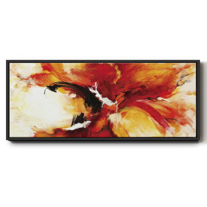 The Phoenix - Floater Framed Canvas Print