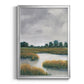 Salt Marshes II - Modern Framed Canvas Print