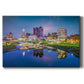 Columbus, Ohio at Night - Canvas Art Print