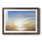 Luminous Waters III - Barnwood Framed Art Print