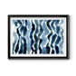 True Blue Wave I Premium Framed Print - Ready to Hang