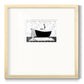 Modern Bath I - Double Matboard Framed Print