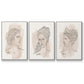 Greek Busts IV - Floater Framed Canvas Set