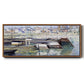 The Seine at Asnieres, 1873 - Floater Framed Canvas Print