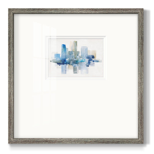 Soft Skyline II Premium Framed Print Double Matboard