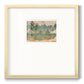 Wooded Tapestry - Double Matboard Framed Print