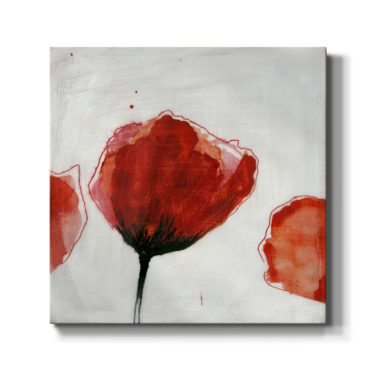 Red Drops III - Canvas Art Print