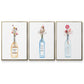 Frost Valley Vodka - Framed Premium Gallery Wrapped Canvas L Frame 3 Piece Set - Ready to Hang