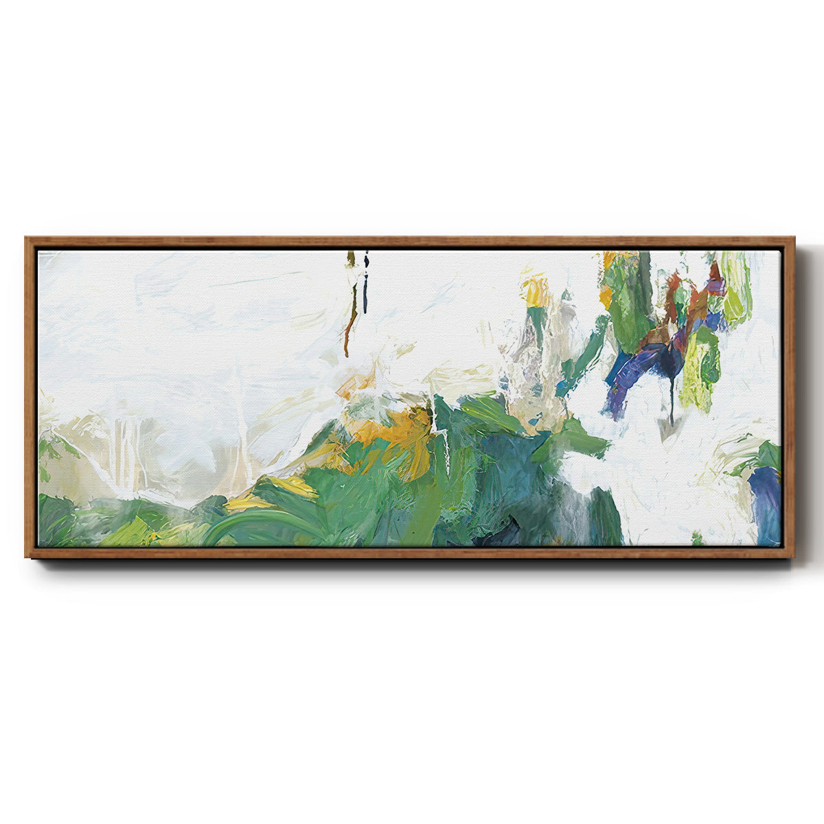 Hints of Spring - Floater Framed Canvas Print