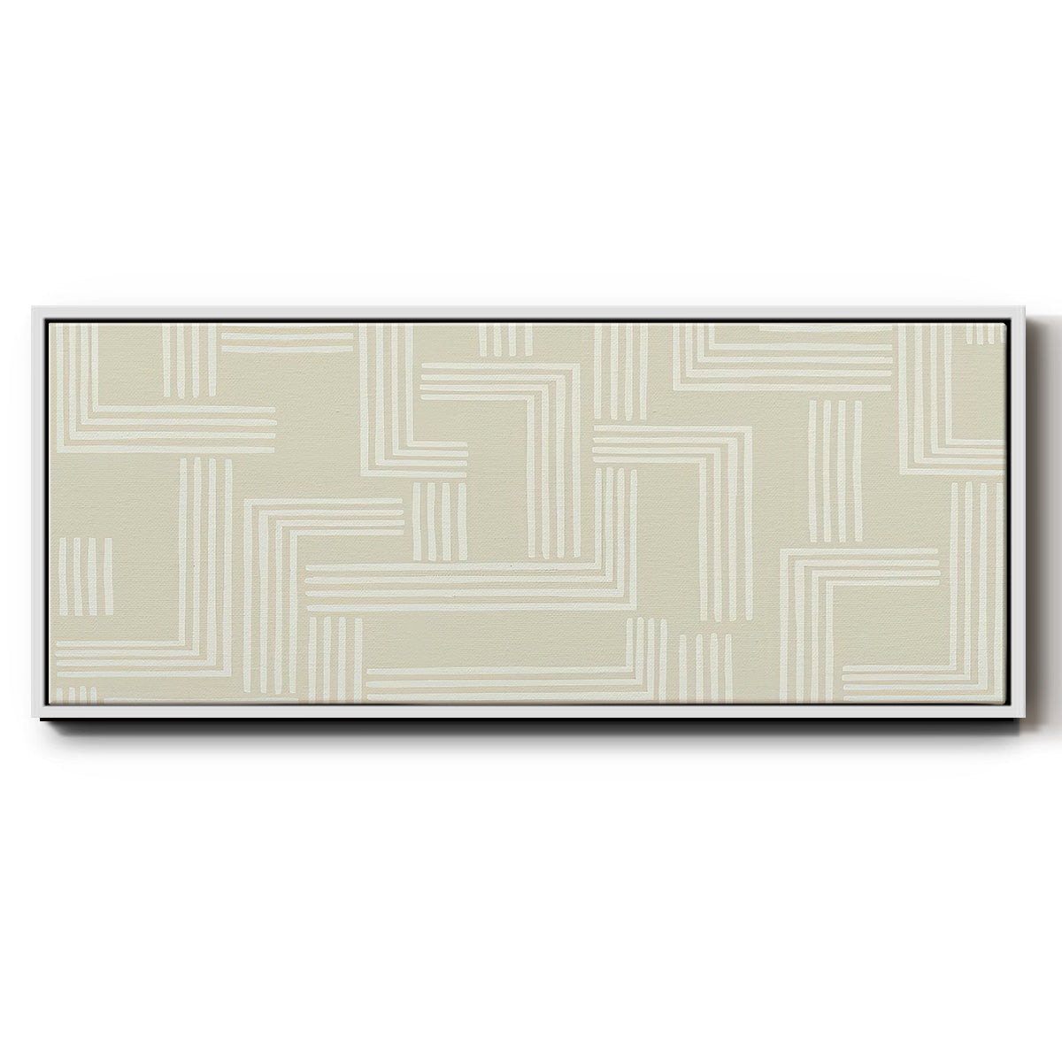 Roll Crossing III - Floater Framed Canvas Print