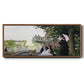 Garden House on the Zaan, Zaandam, 1871 - Floater Framed Canvas Print