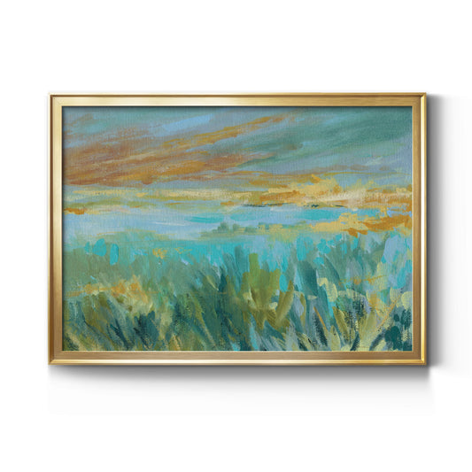 Grassy Beach Premium Classic Framed Canvas - Ready to Hang