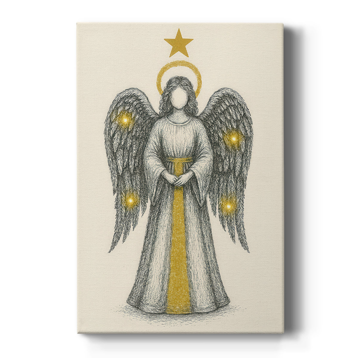 Sugar Candle at Eve - Canvas Art Print