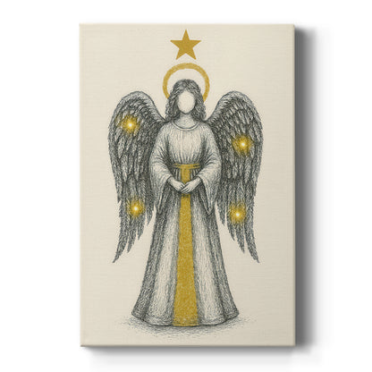 Sugar Candle at Eve - Canvas Art Print