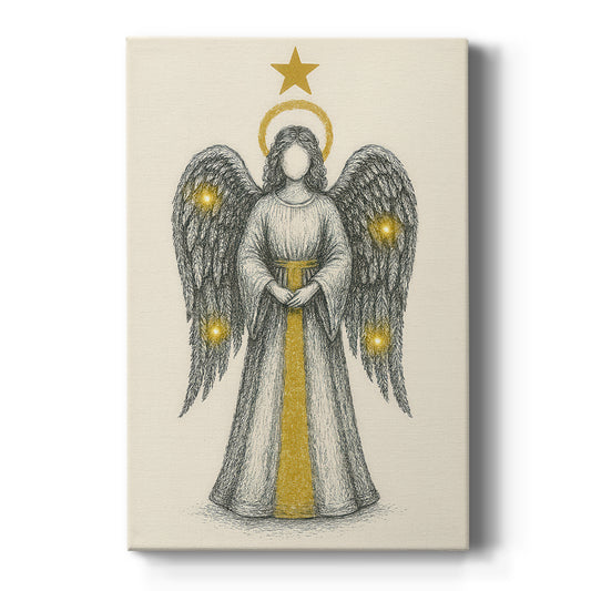 Sugar Candle at Eve - Canvas Art Print
