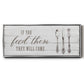 If You Feed Them - Floater Framed Canvas Print
