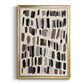 Chalk and Flint III - Modern Framed Canvas Print