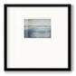 Blue and Gold Abstract II - Double Matboard Framed Print