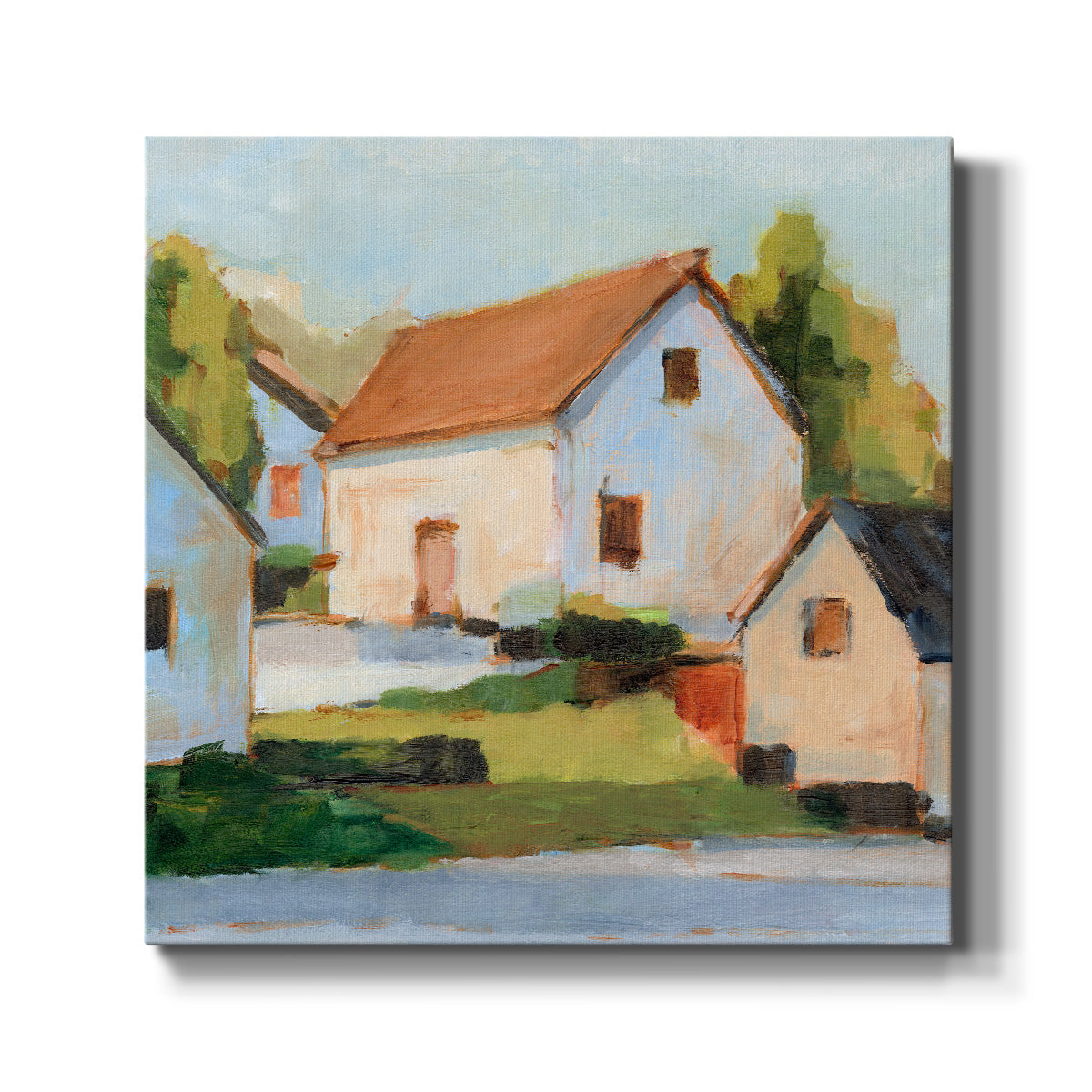 European Farmhouses I-Premium Gallery Wrapped Canvas - Ready to Hang