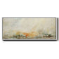 Old Masters World - Floater Framed Canvas Print