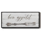 Bon Appetit - Floater Framed Canvas Print