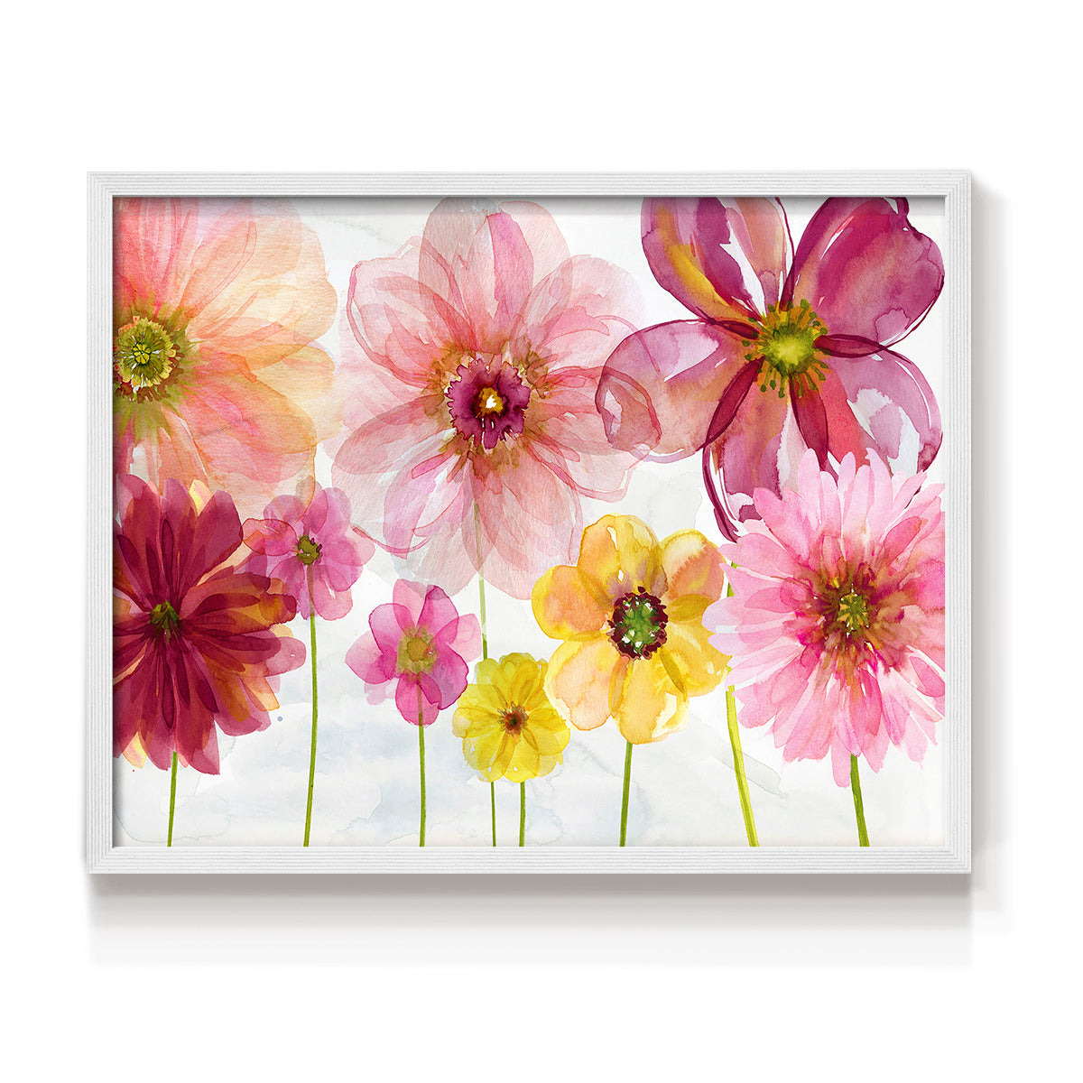 Pop Of Spring - Restickable Framed Art Print