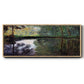 The Pond at Montgeron 2, 1876 - Floater Framed Canvas Print