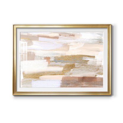 Gold Quartz II Premium Framed Print - Ready to Hang