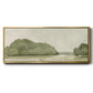 On Course I - Floater Framed Canvas Print