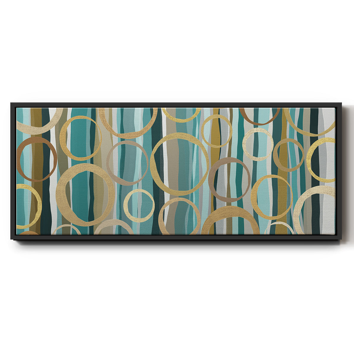 Watson's Garden II - Floater Framed Canvas Print