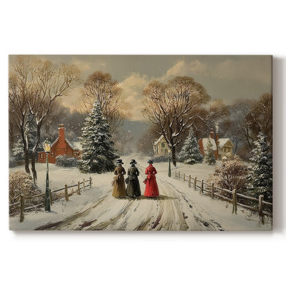 Candlelit Promise II - Canvas Art Print