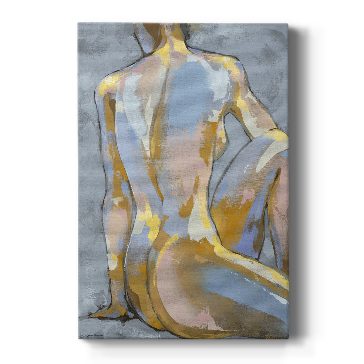 Grey Maiden II Premium Gallery Wrapped Canvas - Ready to Hang