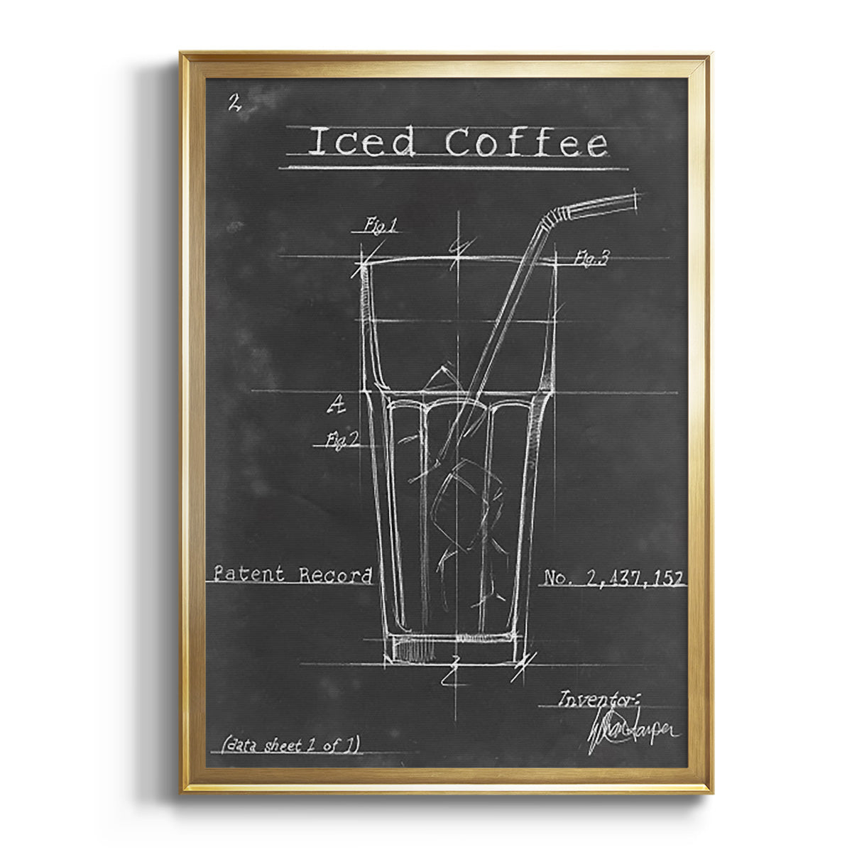 Morning Routine IV - Modern Framed Canvas Print