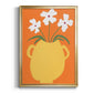 Modern Blooms II - Modern Framed Canvas Print