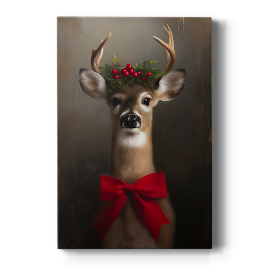 Amber Serenade of Night - Canvas Art Print