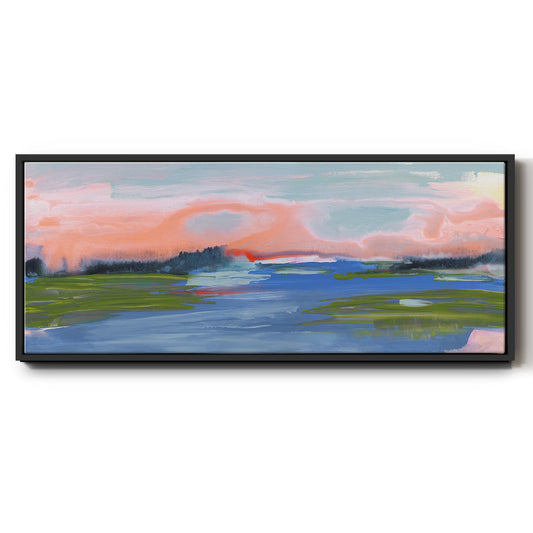 Kattskill Bay I - Floater Framed Canvas Print