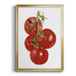 Watercolor Veggie IV - Modern Framed Canvas Print